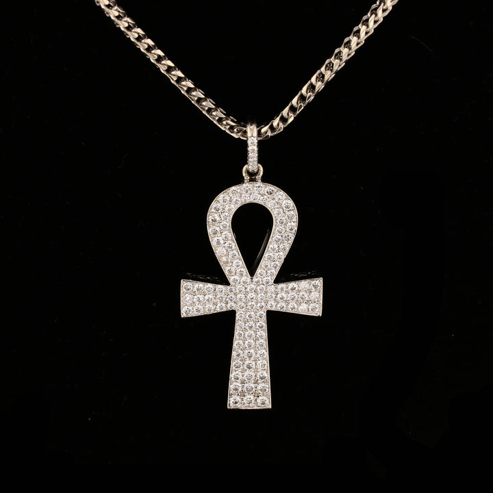 5.30ct Diamond Ankh Pendant