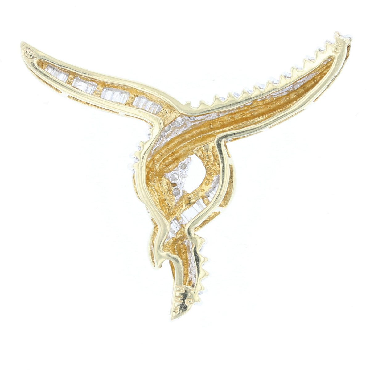 Vintage Diamond Gold Pendant