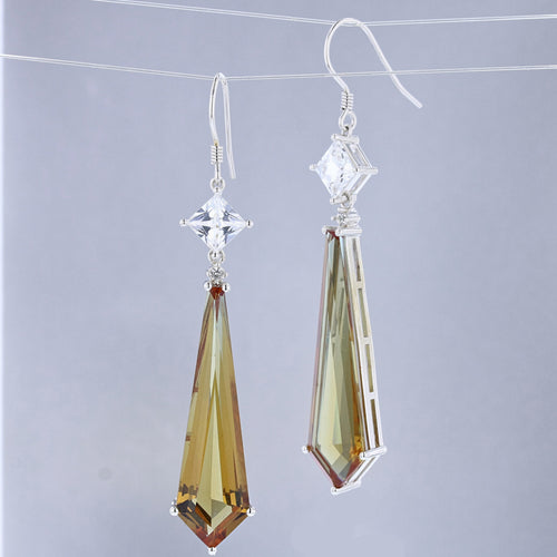 VooDooStone Show Stoppers - Sterling Silver Earrings - David's Antiques & Jewelry