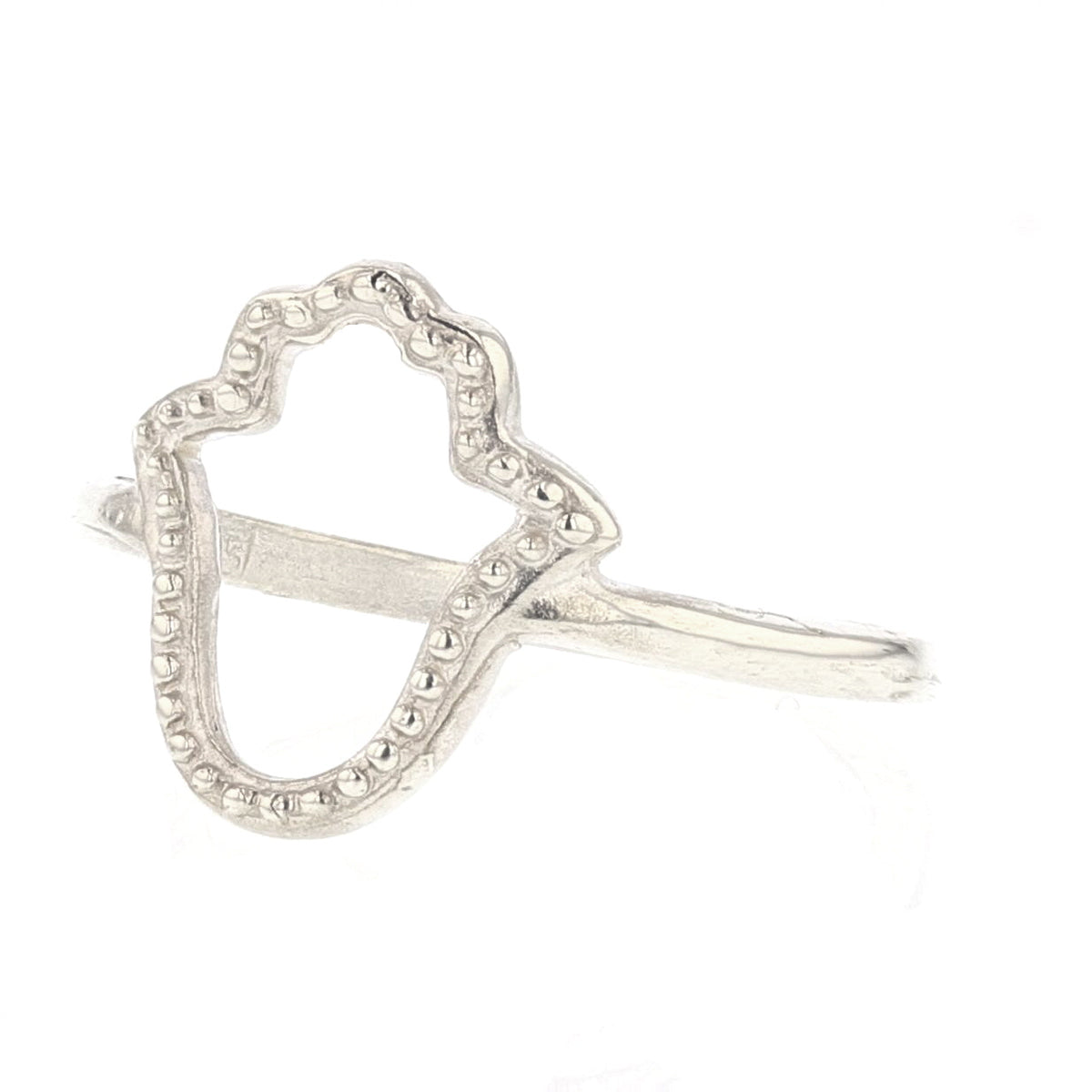 Sterling Silver Hamsa Ring