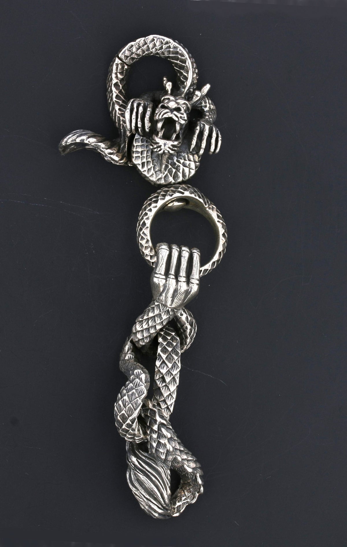 Year of the Dragon Chinese Dragon Claw Keyring