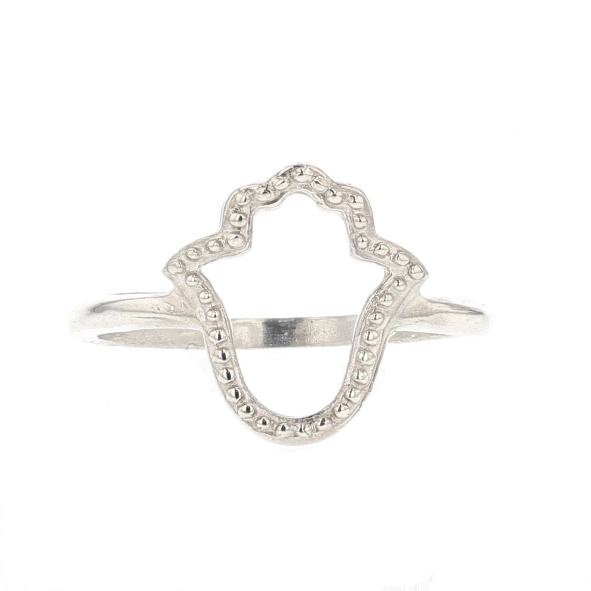 Sterling Silver Hamsa Ring