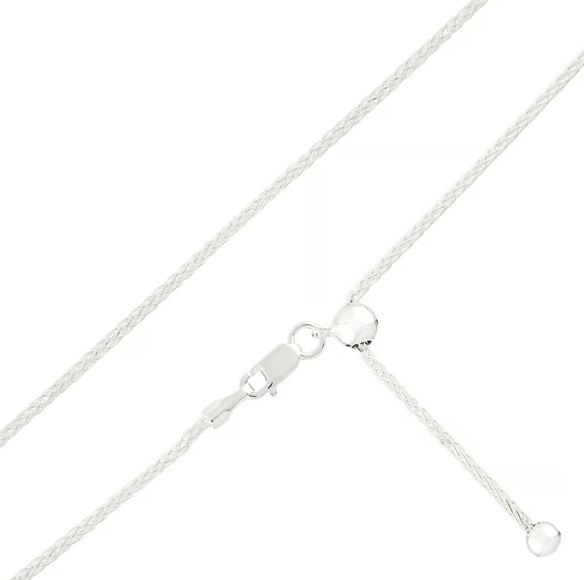 Spiga 20 Inch Sterling Silver Chain