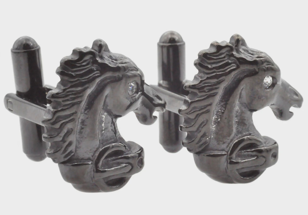 Black Horse Cufflinks