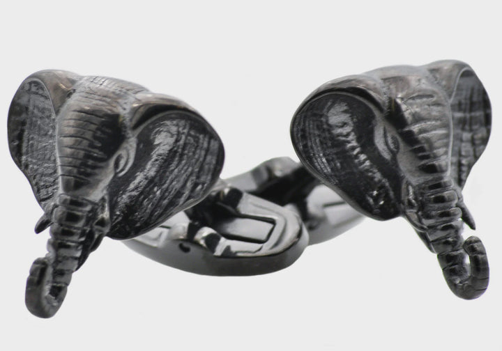 Black Elephant Cufflinks