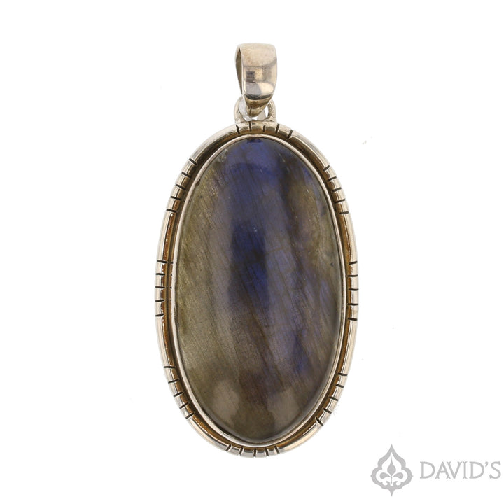 Labradorite Pendant in Sterling Silver