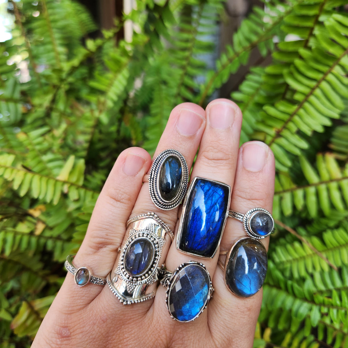 Labradorite Rings – David's Antiques & Jewelry