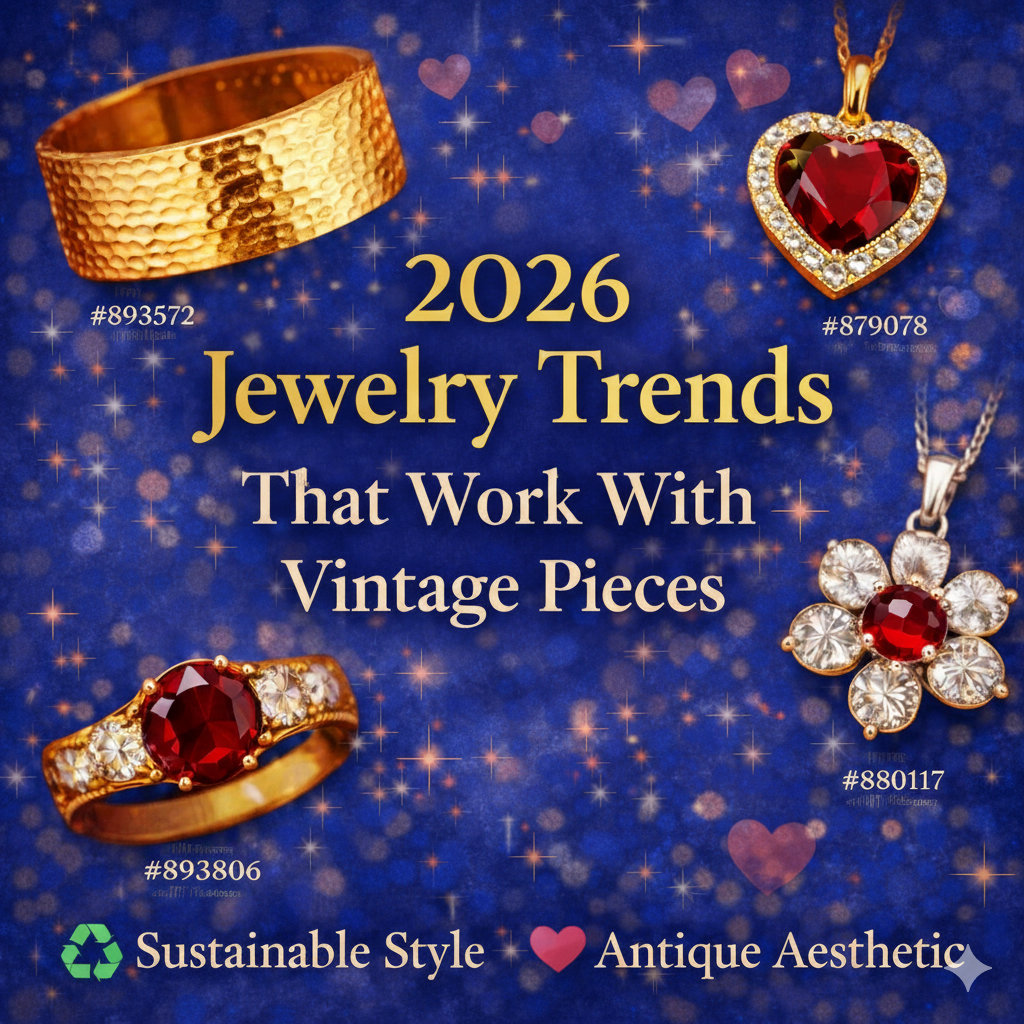 💎 2026 Jewelry Trends That Work With Vintage Pieces