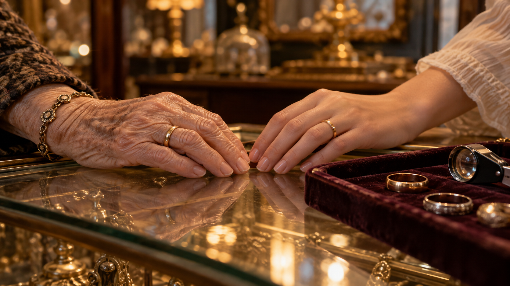 💞 The Lore of Wedding Rings: Clasped Hands, Twin Rings & Secret Poems