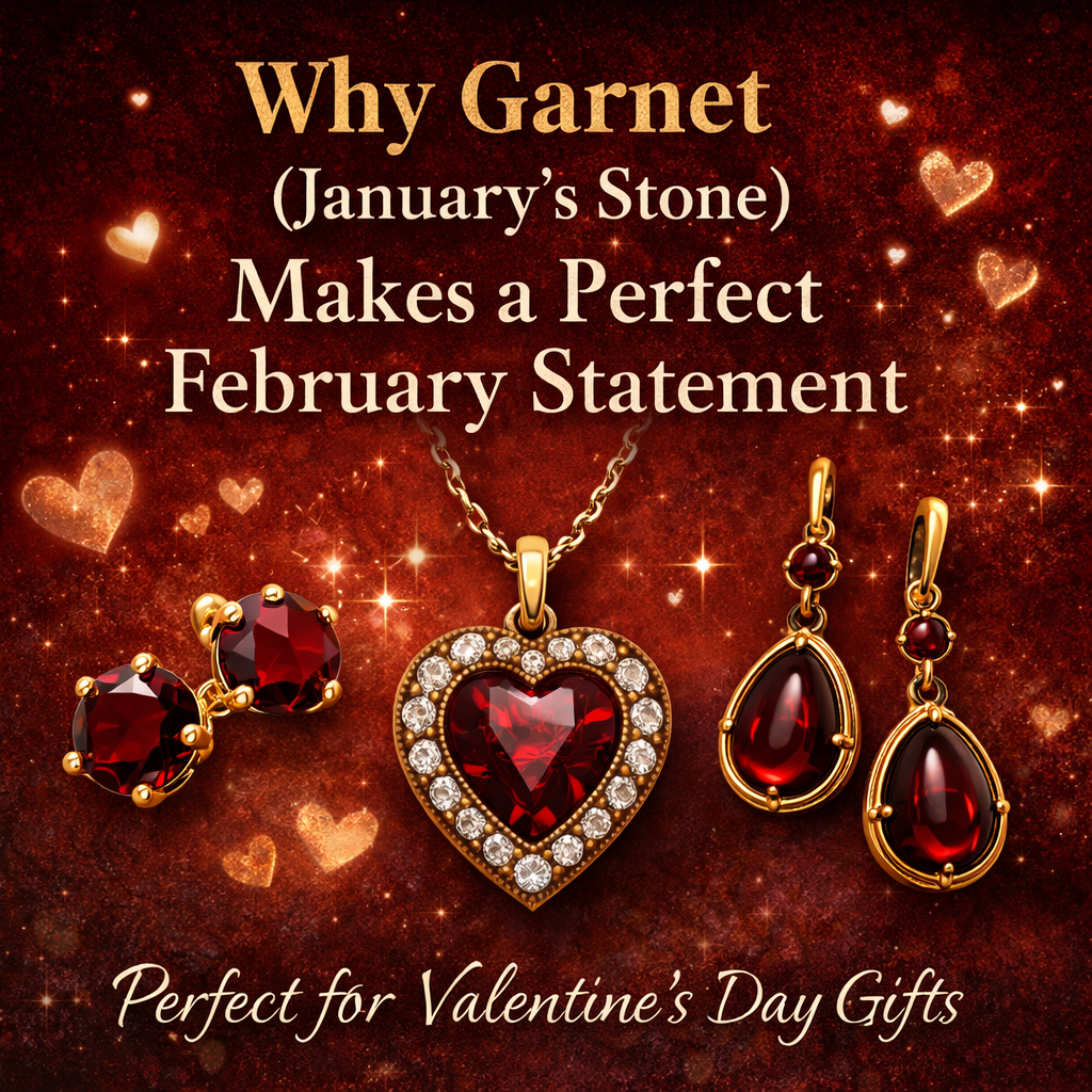 Garnet Jewelry Picks from David’s Antiques & Jewelry
