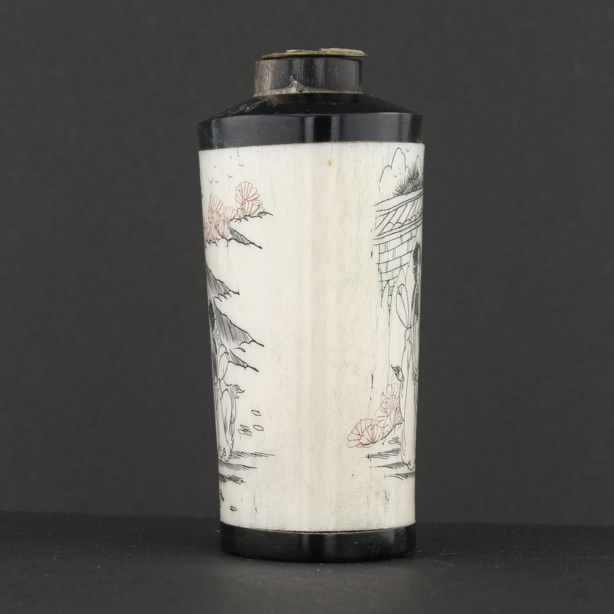 Antique Chinese Hand-painted Snuff Bottle
