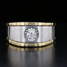 Men's Diamond Soliter Ring - David's Antiques & Jewelry