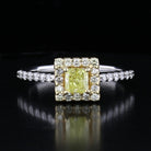 Fancy Yellow Diamond Ring - David's Antiques & Jewelry