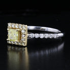 Fancy Yellow Diamond Ring - David's Antiques & Jewelry