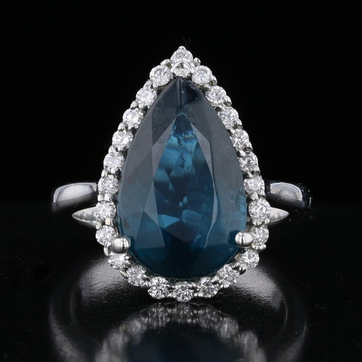 Kyanite, Diamond Ring