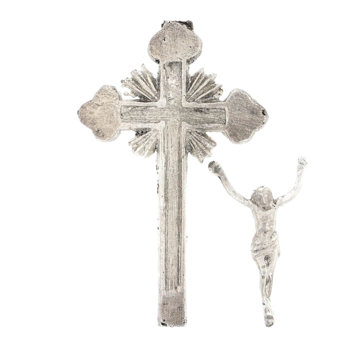 Table Silver Crucifix