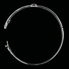 Platinum Diamond Cuff Bracelet - David's Antiques & Jewelry