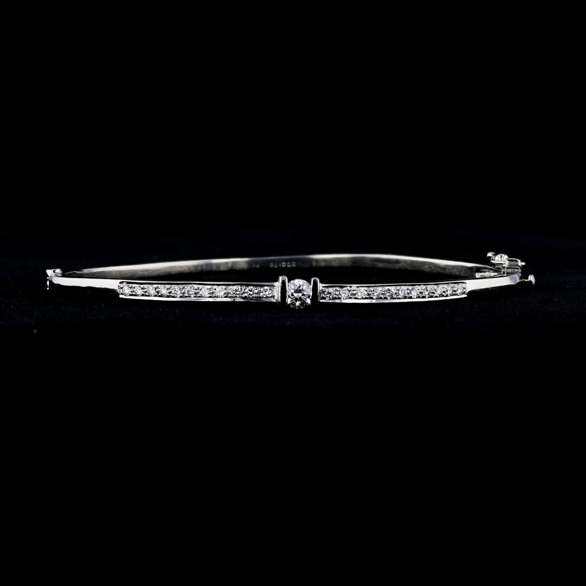Diamond Platinum Cuff 888716