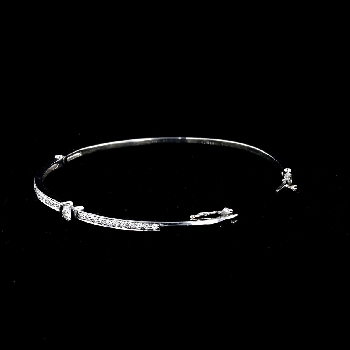 Diamond Platinum Cuff 888716