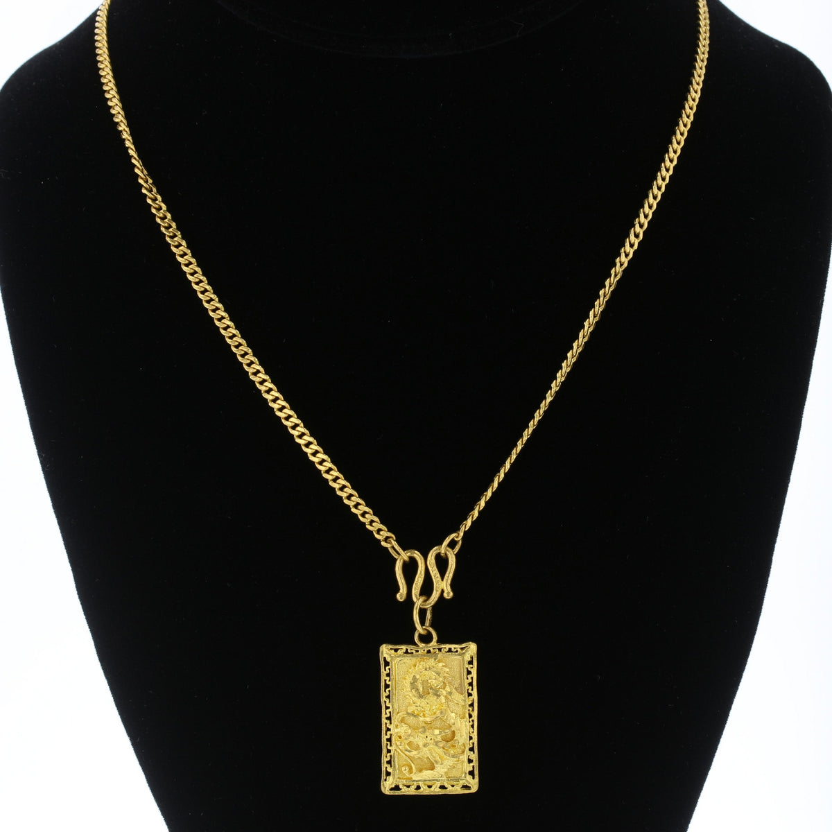 24K Gold Chain & Pendant