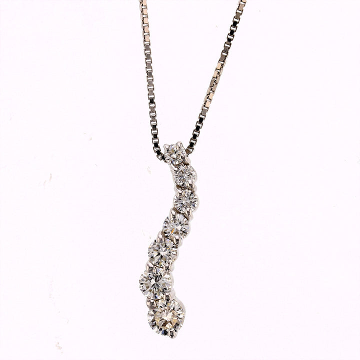 Diamond White Gold Pendant   889842