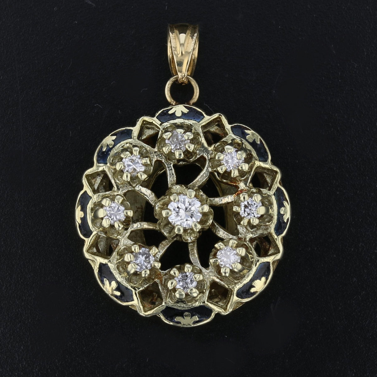 Diamond Gold Pendant2