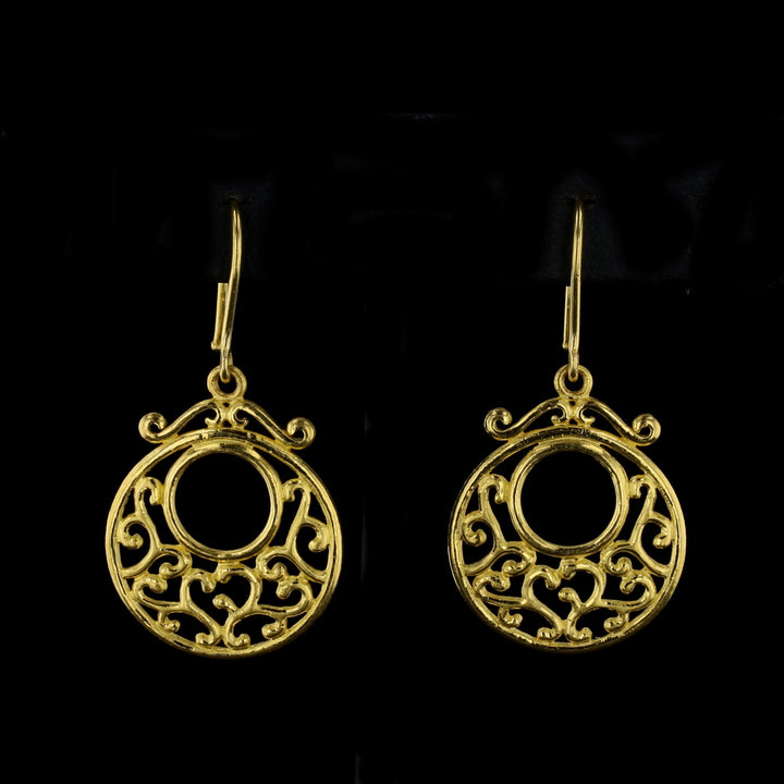 Gold Earrings   890075