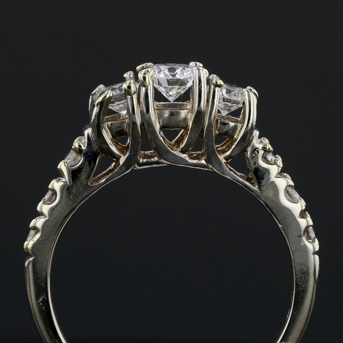 Diamond White Gold Ring