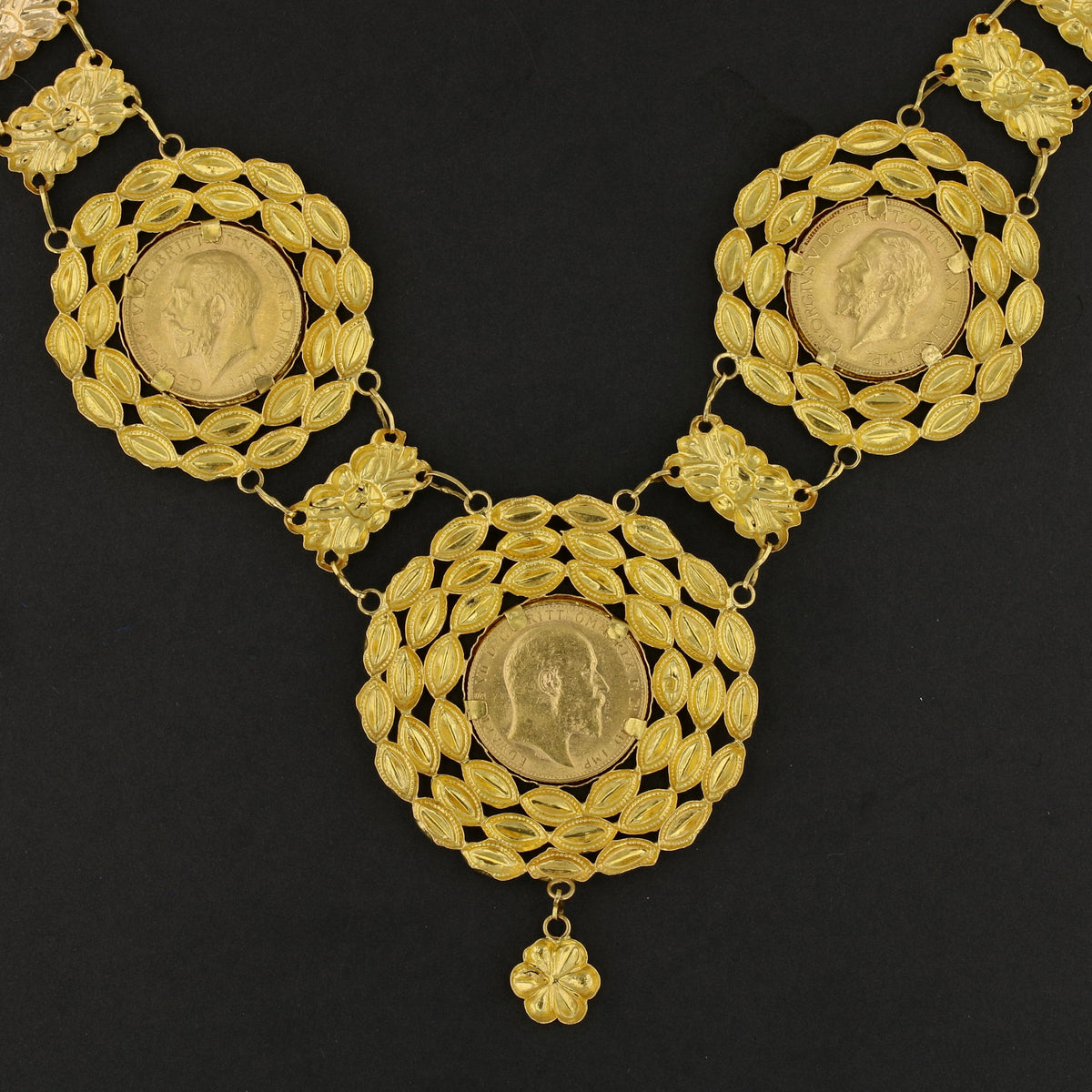 22K Gold Coins Necklace   890745