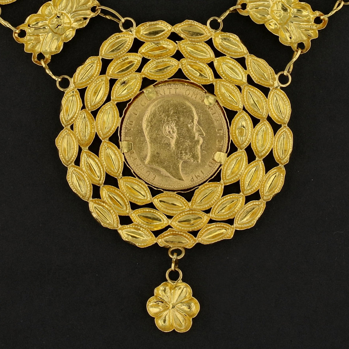 22K Gold Coins Necklace   890745