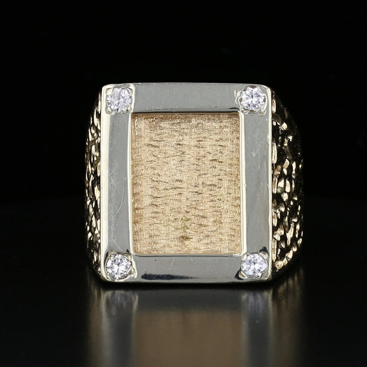 14K Gold Diamond Ring   891286