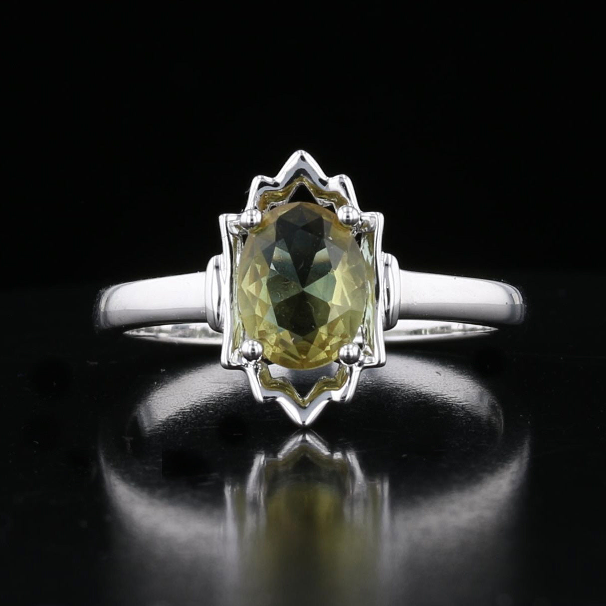 びっくちよこ 　WEIRDO GEMSTONE RING びっくちよこ WEIRDO GEMSTONE RING Oval VooDooStone Ring | David's