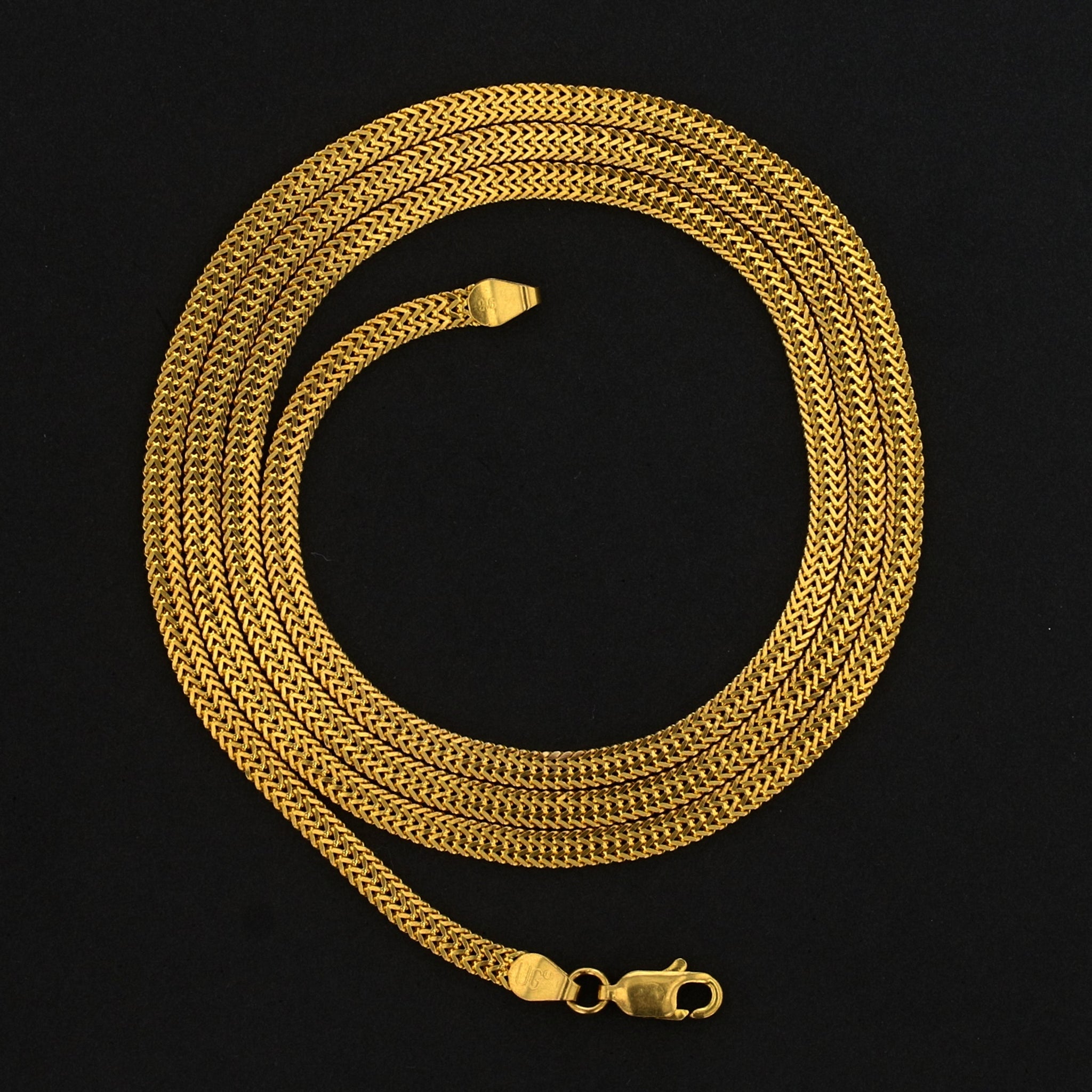 22K Yellow Gold Chain 26