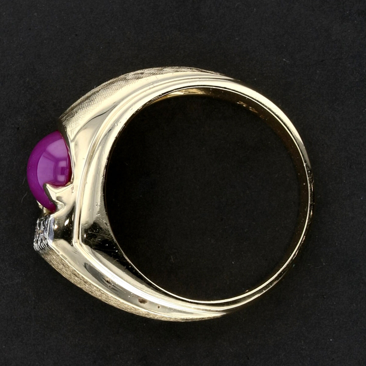 Vintage Red Ruby Statement Ring