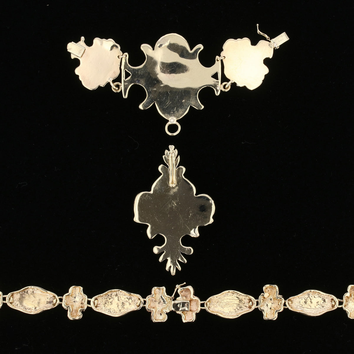 3 Parts Necklace - NEEDS STONES   891938