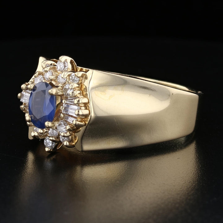 Sapphire Diamond Ring   892215