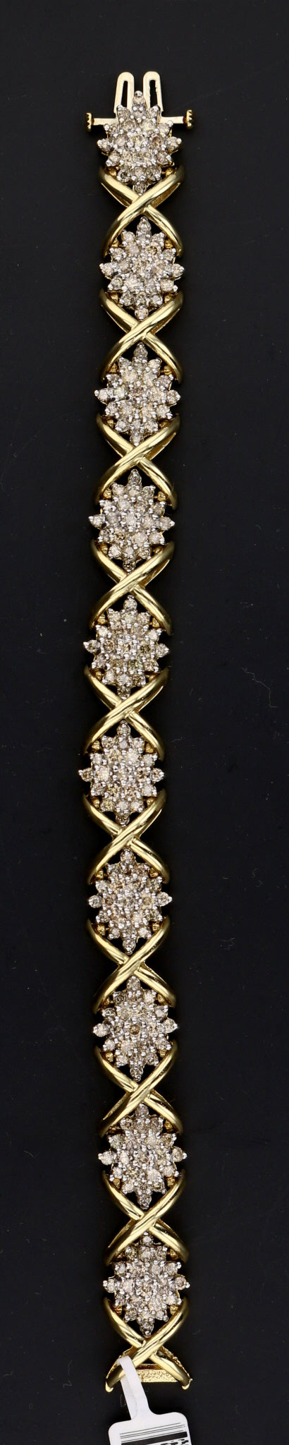 Vintage Yellow Gold Diamond Bracelet