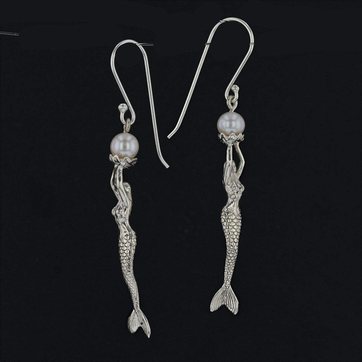Mermaid Pearl Earrings