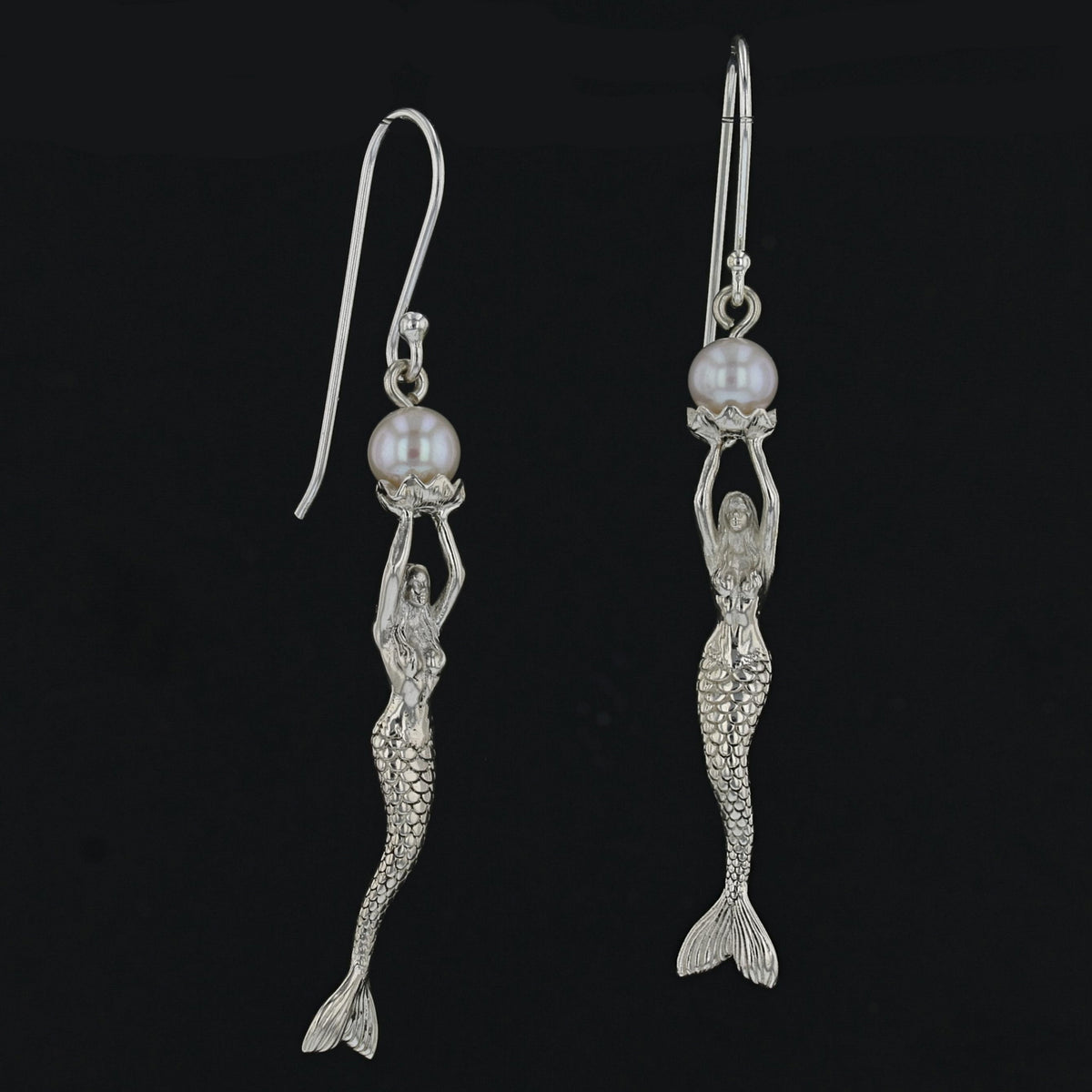 Mermaid Pearl Earrings