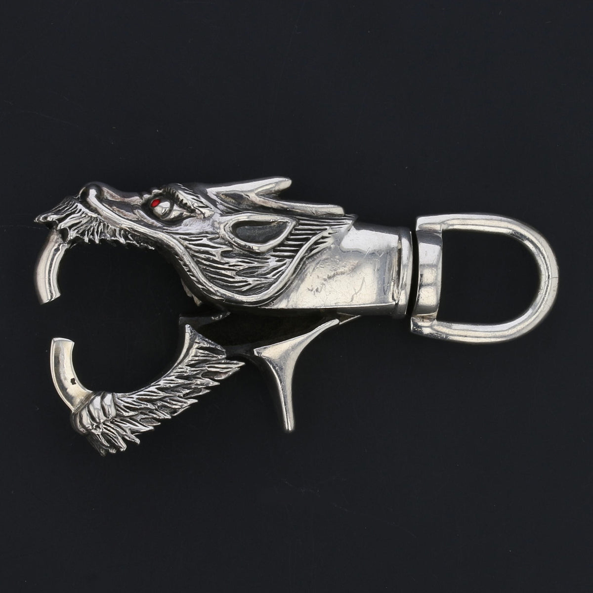 Dragon Clasp / Pendant - Sterling Silver
