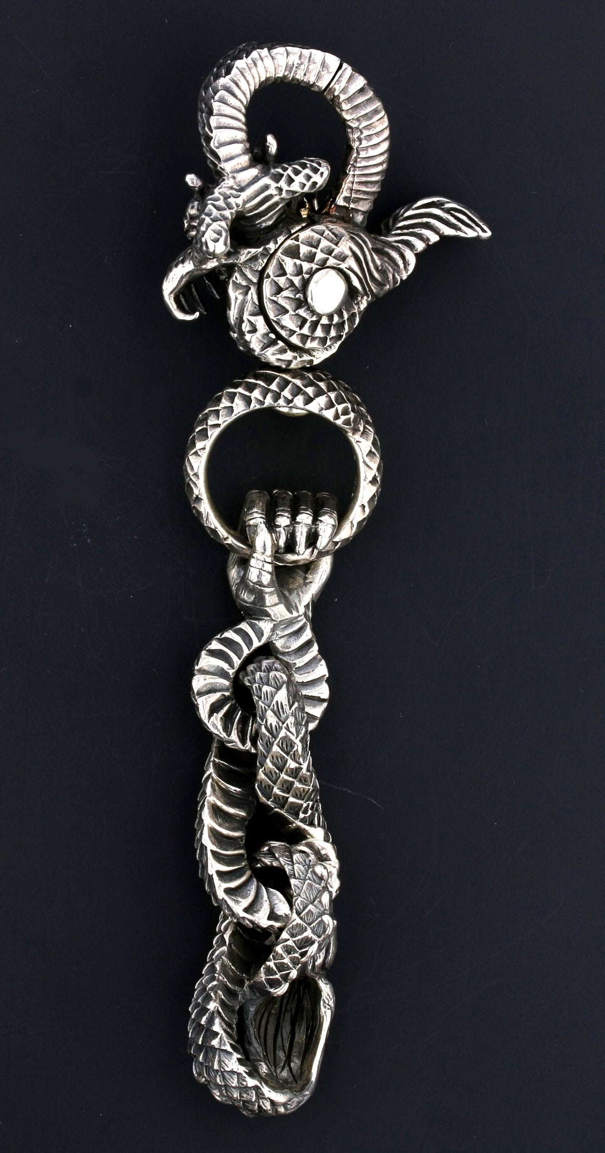 Year of the Dragon Chinese Dragon Claw Keyring