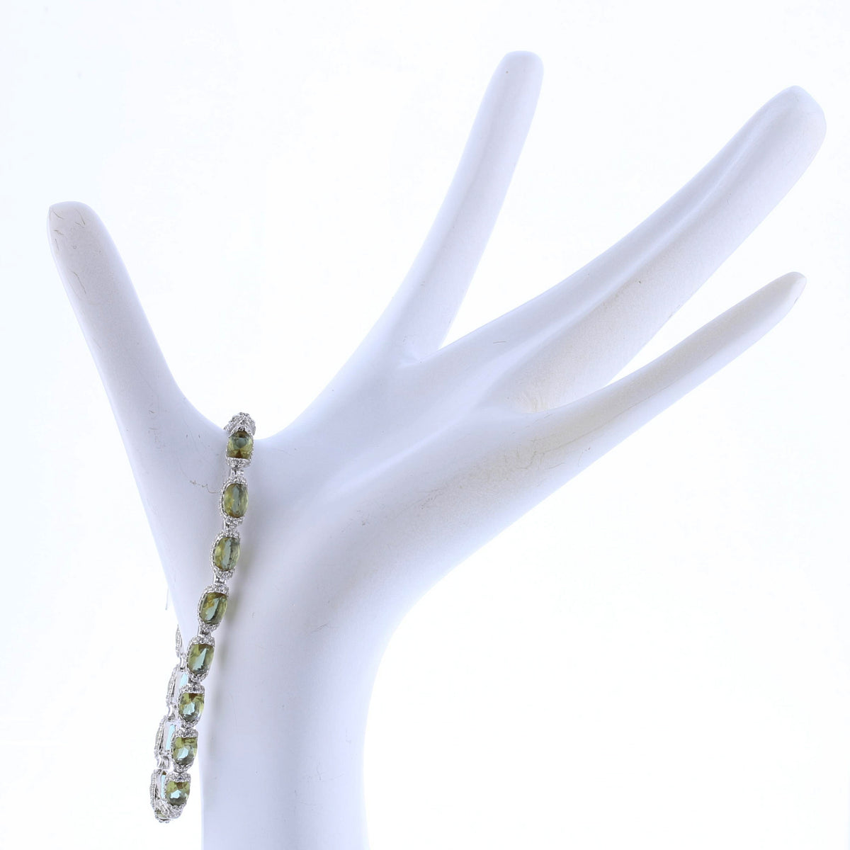 Suspended Semi-Bezel VooDooStone Bracelet