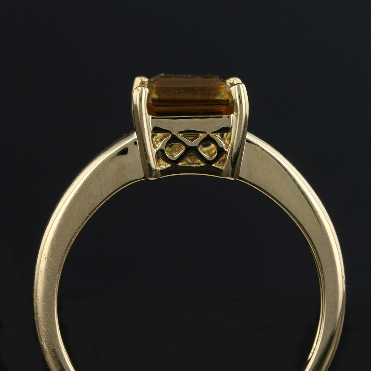 Princess Cut VooDooStone Ring