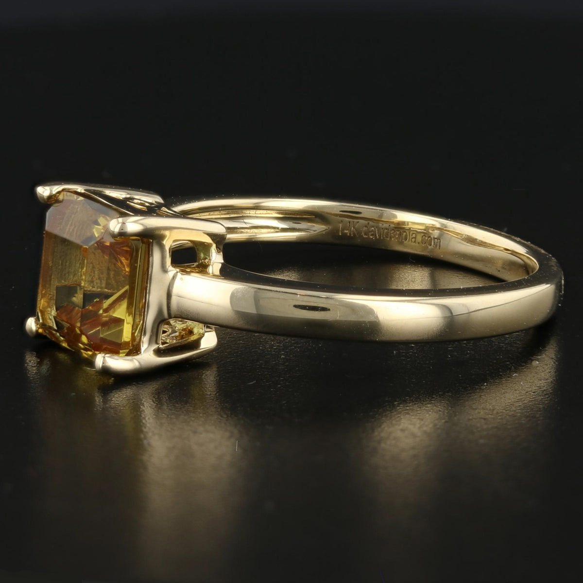 Princess Cut VooDooStone Ring