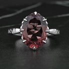 VooDooStone Ring with Fleur De Lis Prongs Ring - David's Antiques & Jewelry