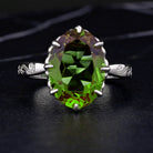 VooDooStone Ring with Fleur De Lis Prongs Ring - David's Antiques & Jewelry