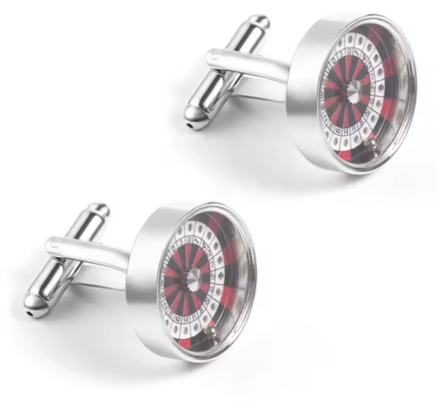 Roulette Wheel Cufflinks