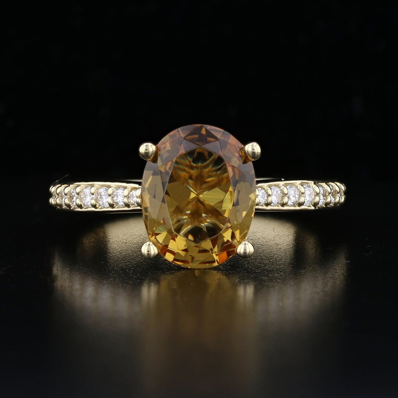 VooDooStone Diamond Gold Ring