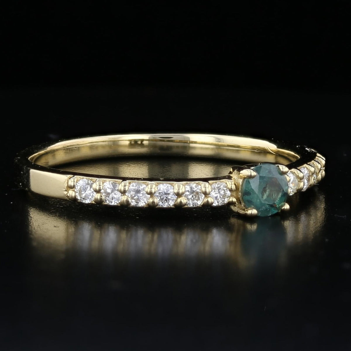 Davis - Alexandrite Diamond Ring