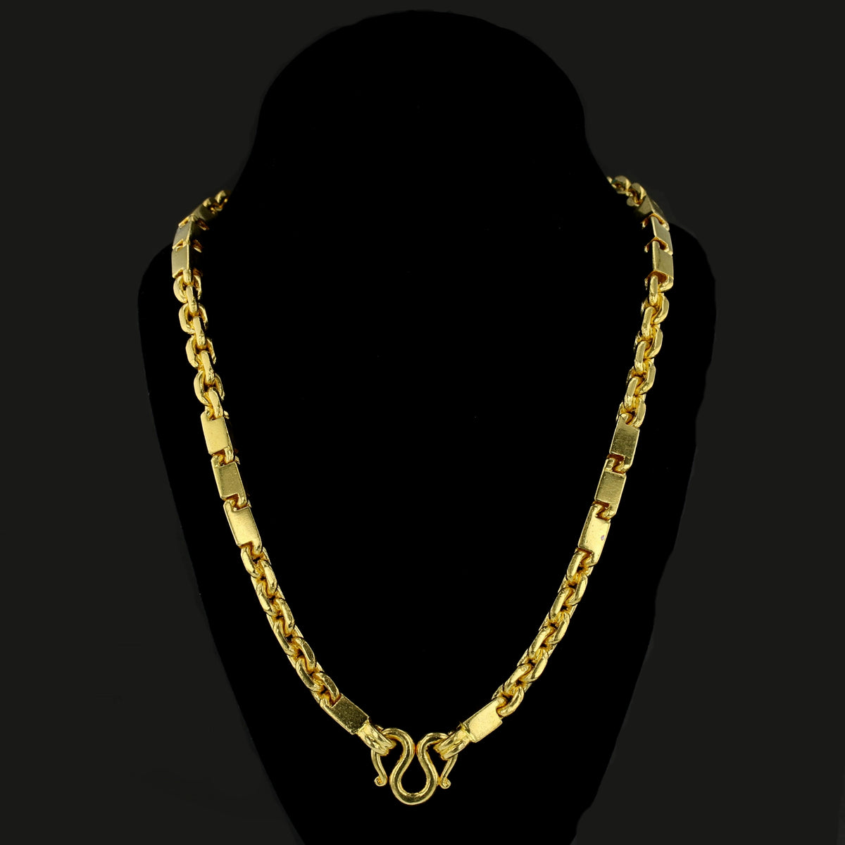 27" Heavy 24K Necklace   893486